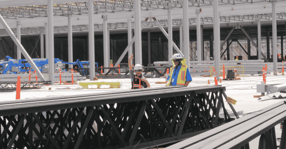 How material tracking on steel erection site actually works