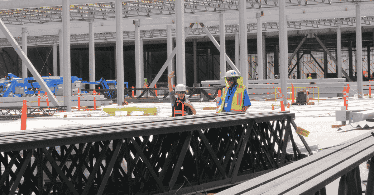 How material tracking on steel erection sites actually work